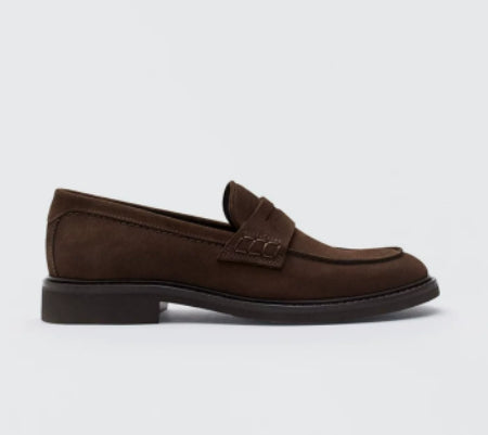Business Formal Leather Casual Slip-On Loafers Flat Leather Shoes