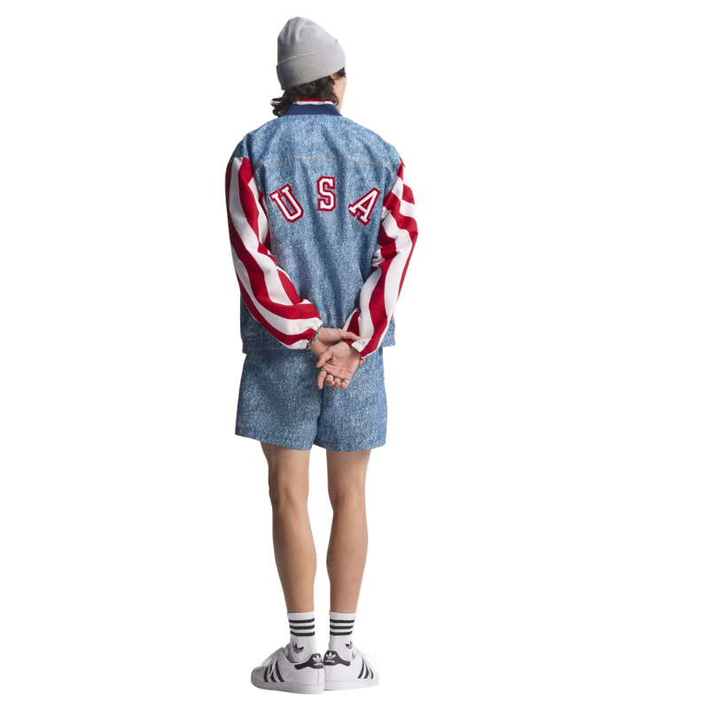 adidas Denim Graphic Track Top - Men's