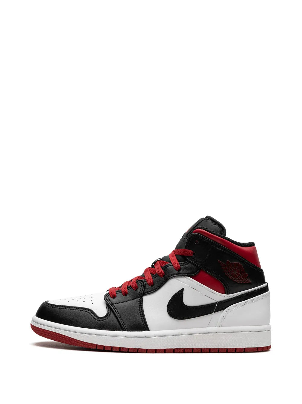 1 Mid Gym Red/Black Toe Sneakers