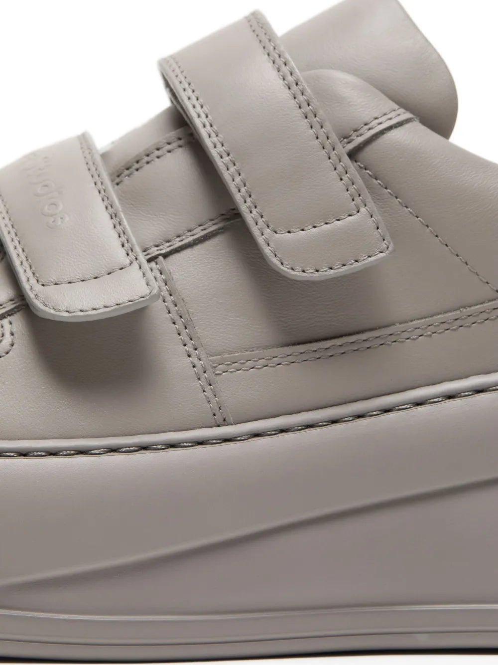 Leather Platform Sneakers