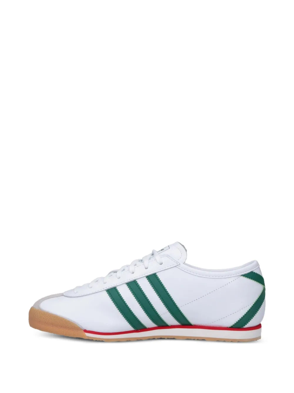 70S Italian Three-Stripe Leather Trainers