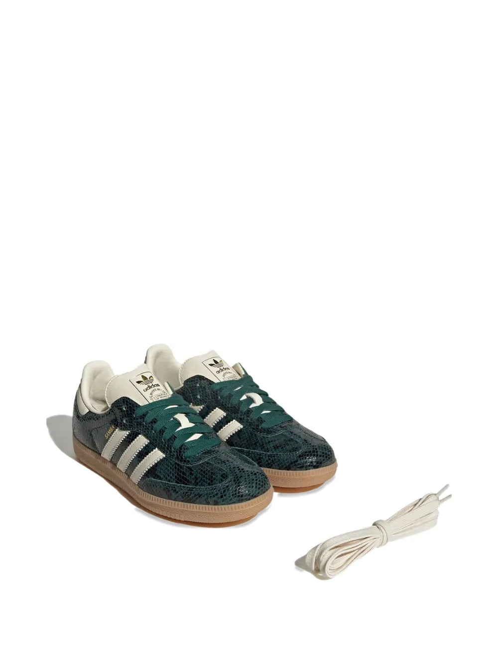 Samba Cream White/Collegiate Green Sneakers
