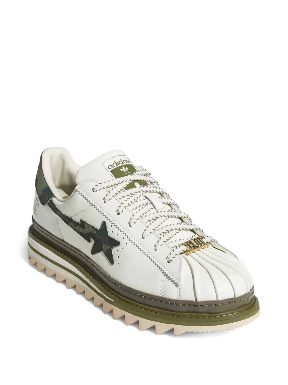 Clot X Bape?Camouflage Star Low-Tops Sneakers