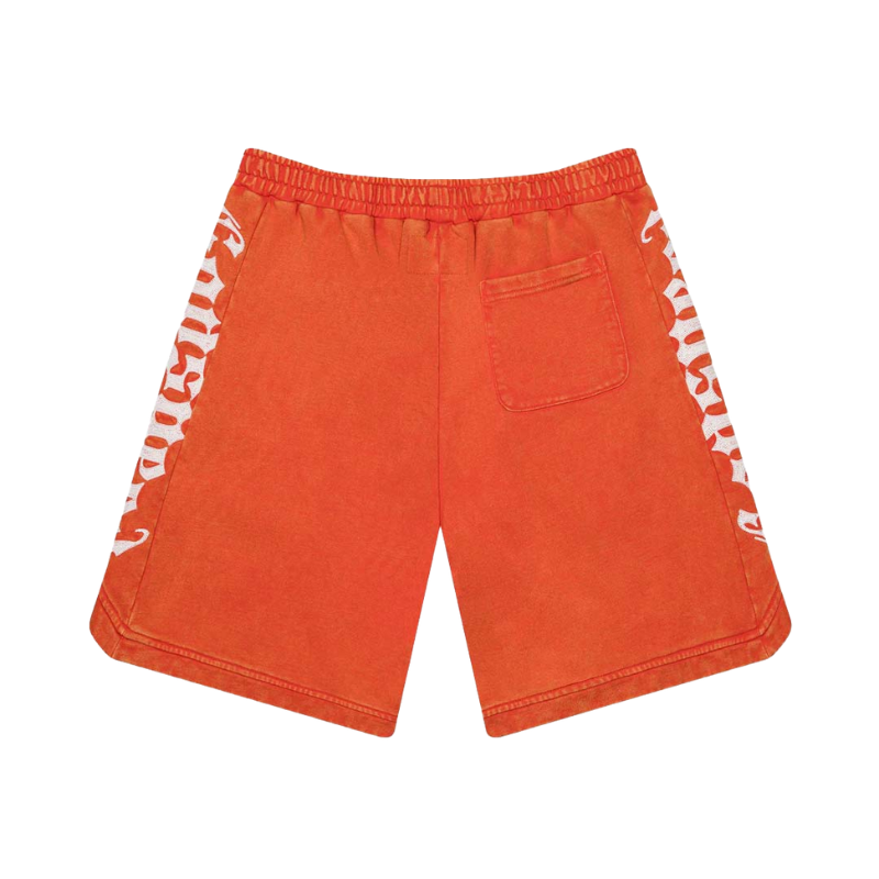Godspeed 'Courtside' Orange Wash Shorts