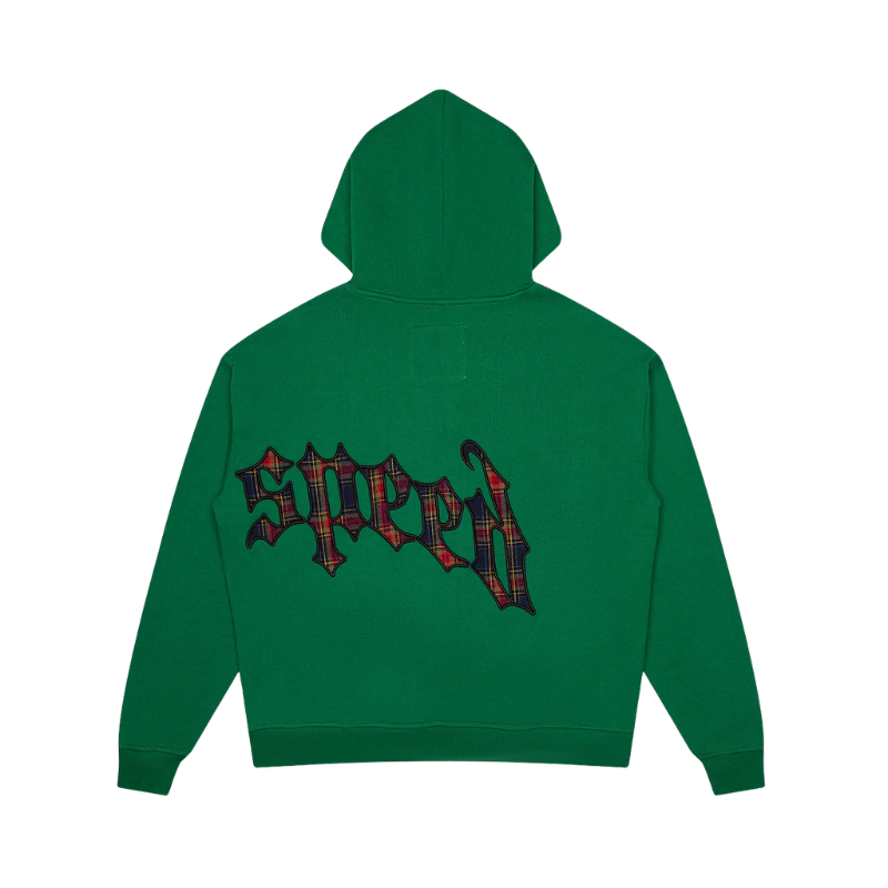 Godspeed OG Logo Plaid Green Sweats