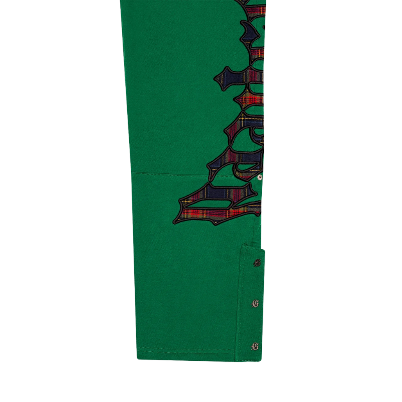Godspeed OG Logo Plaid Green Hoodie