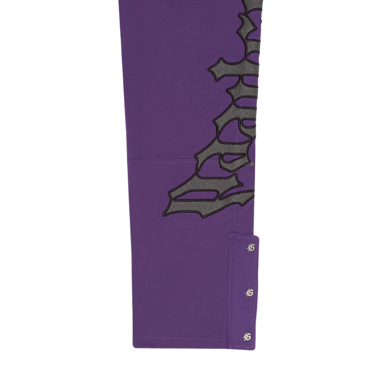 Godspeed OG Logo Purple & Grey Hoodie