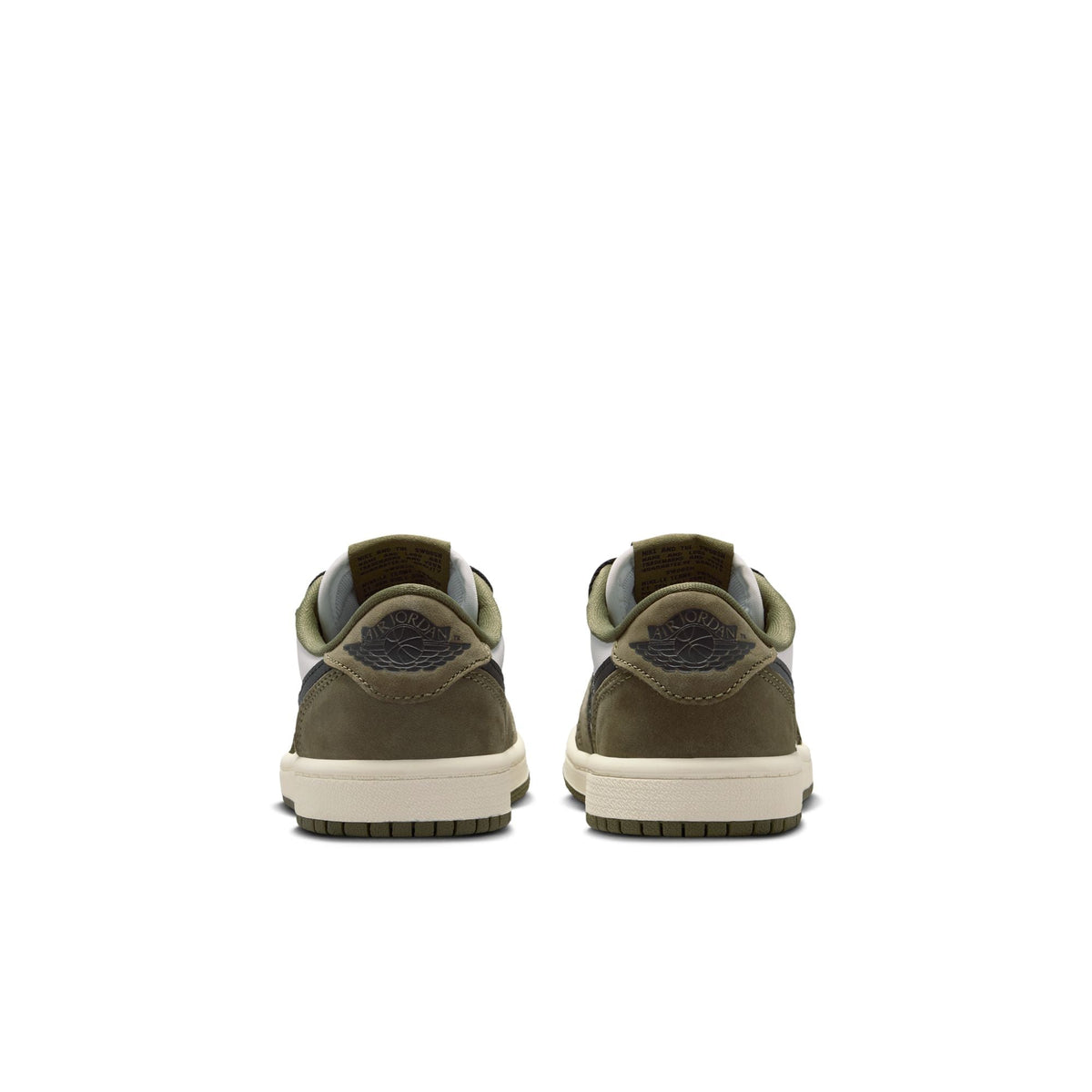 Air Jordan 1 Retro Low "Medium Olive" - Youth Sneakers