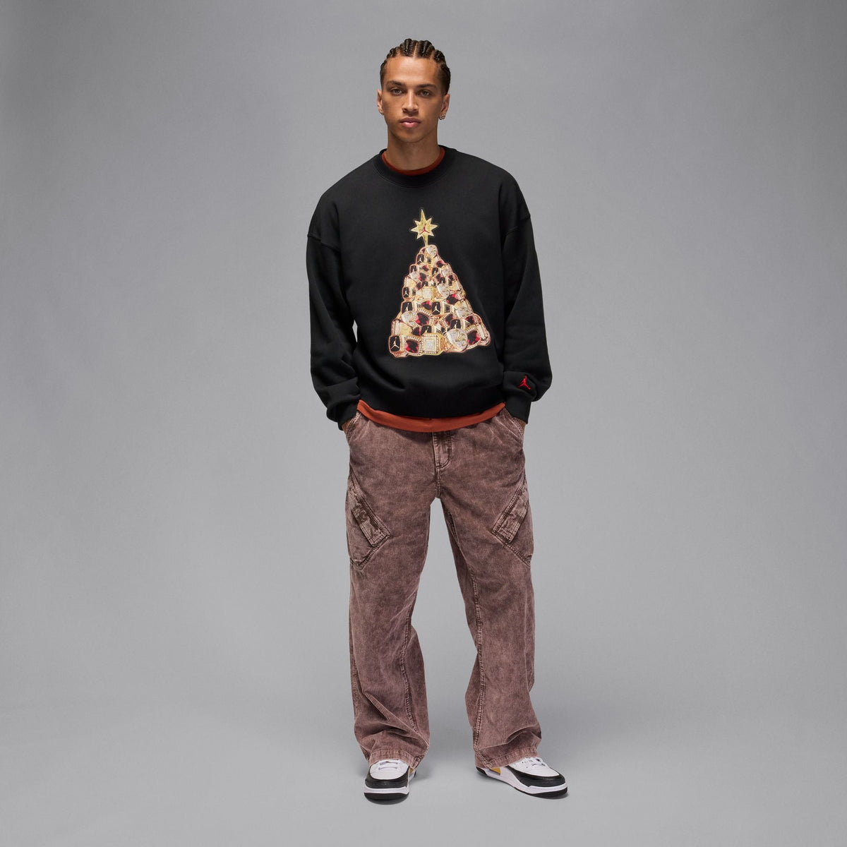 Air Jordan Brooklyn Fleece Crew-neck Sweatshirt - Men's