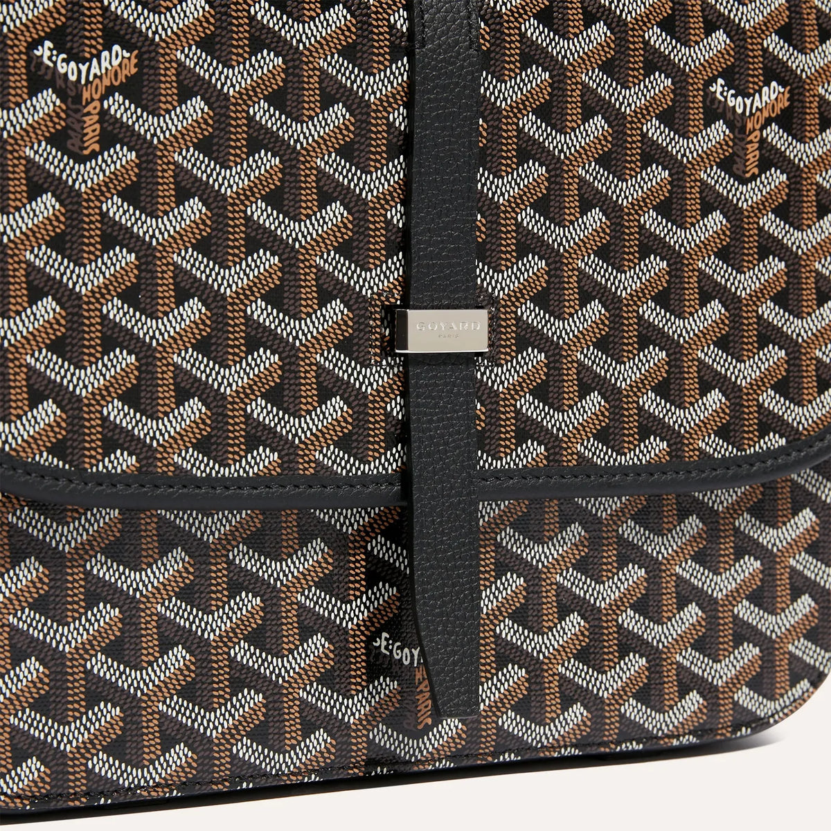 Goyard Black Belvedere Bag