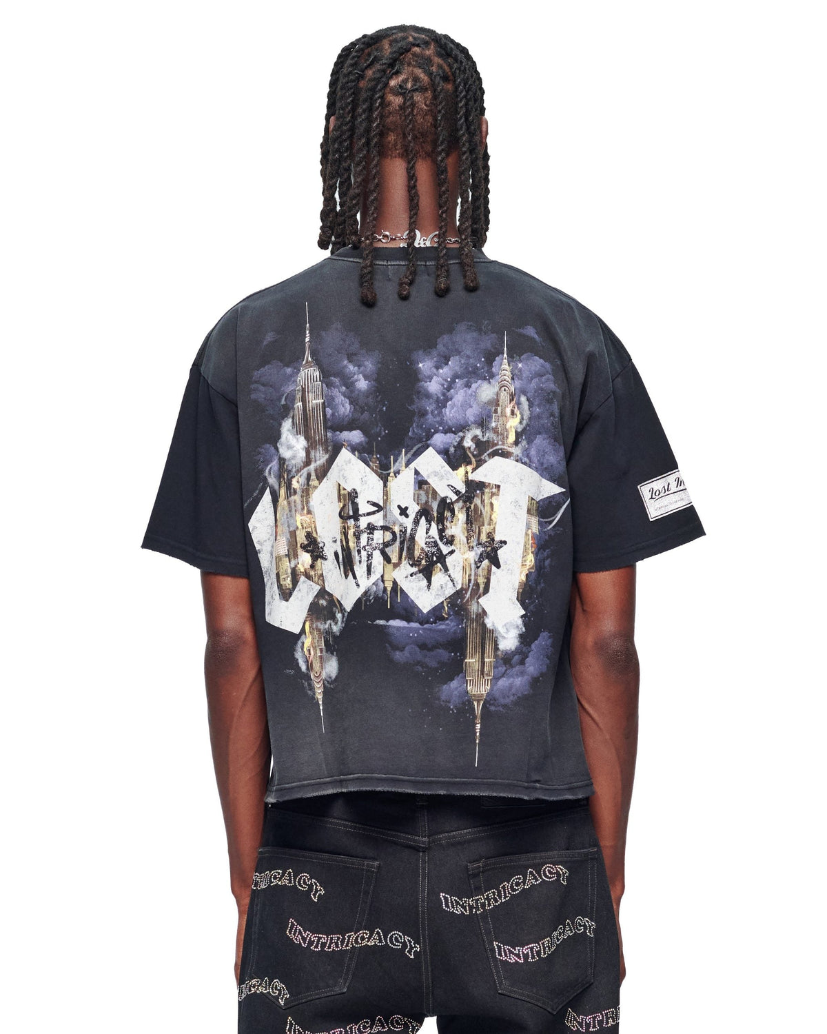 Lost Intricacy 'Afterlife' Black Tee - Men's