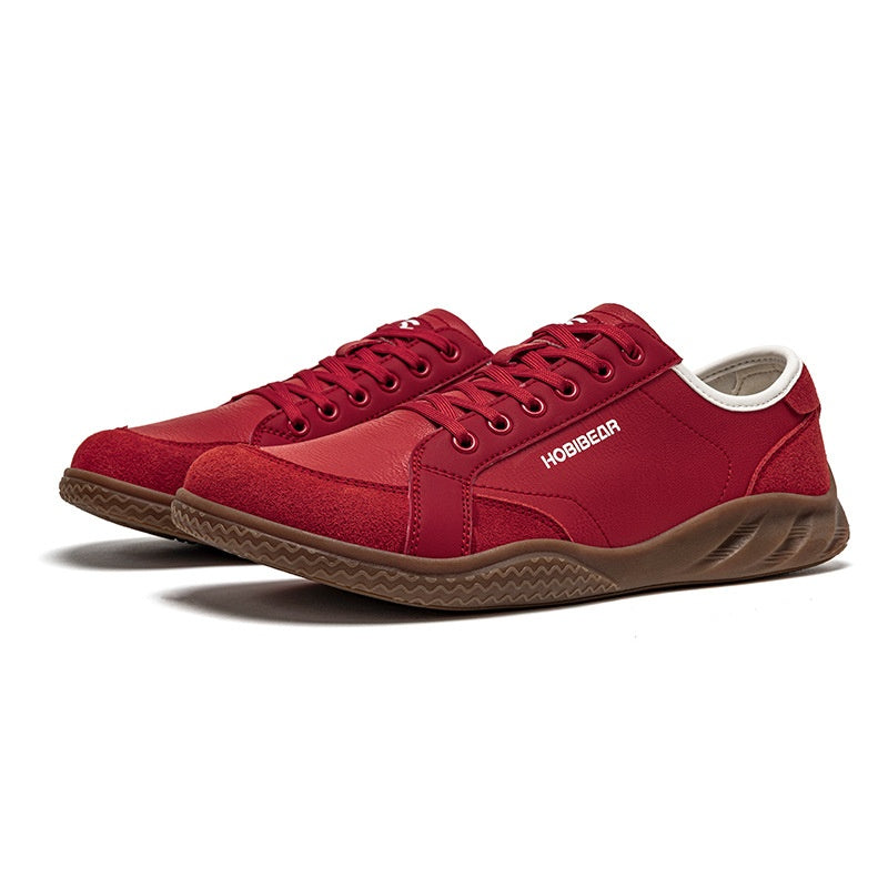 HOBIBEAR Springautumn PU Leather Wide-toe Shoes With Soft Soles