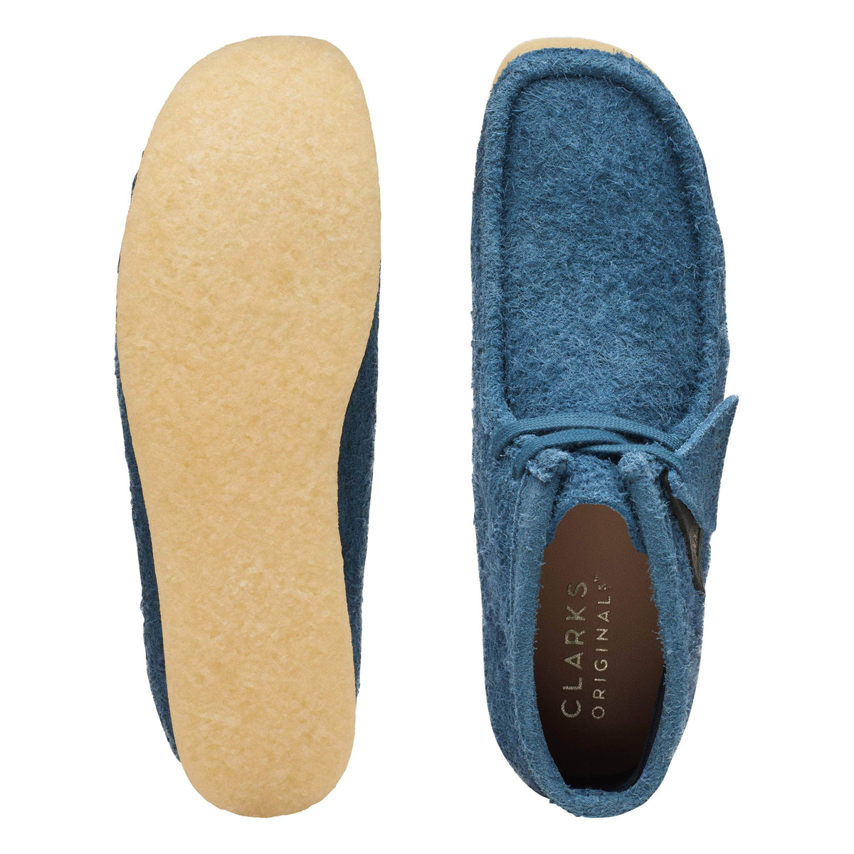Clarks Wallabee Boot Deep Blue - Men's
