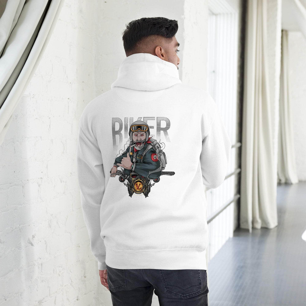 Vamp Life x GBNY Biker Hoodie - Men's