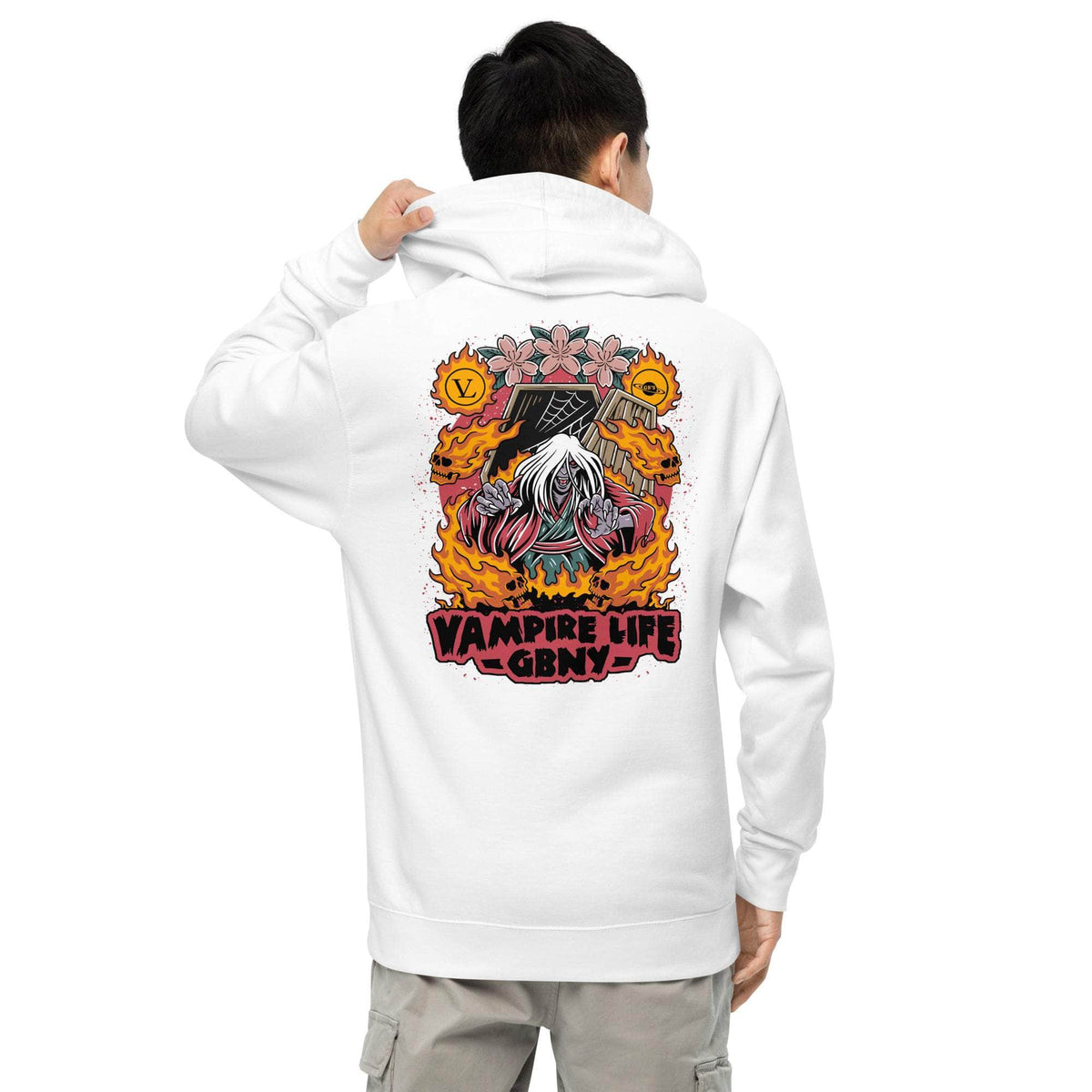 Vamp Life X GBNY "Fiery Vamp" Hoodie - Men's