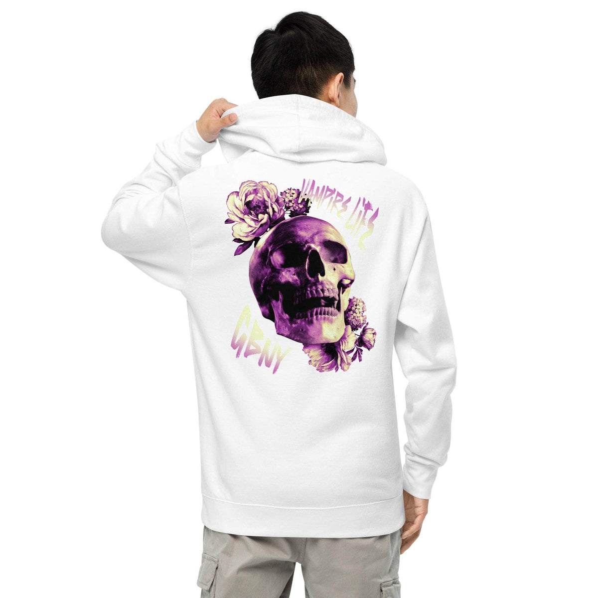 Vamp Life X GBNY "Rising Skull" Hoodie - Men's
