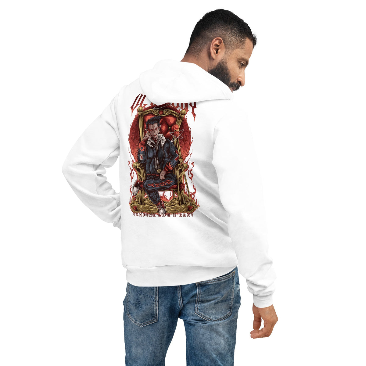 Vamp Life X GBNY "Vampires Throne" Super Soft Hoodie - Men's