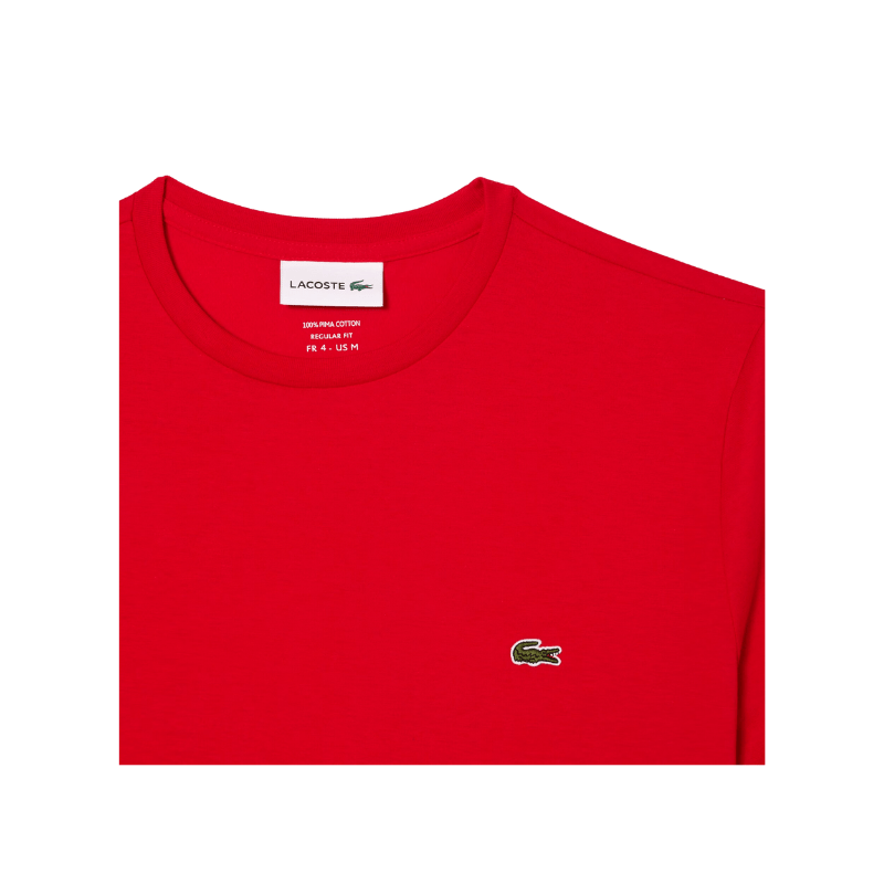 Lacoste Crew Neck Pima Cotton Jersey T-Shirt-Men's