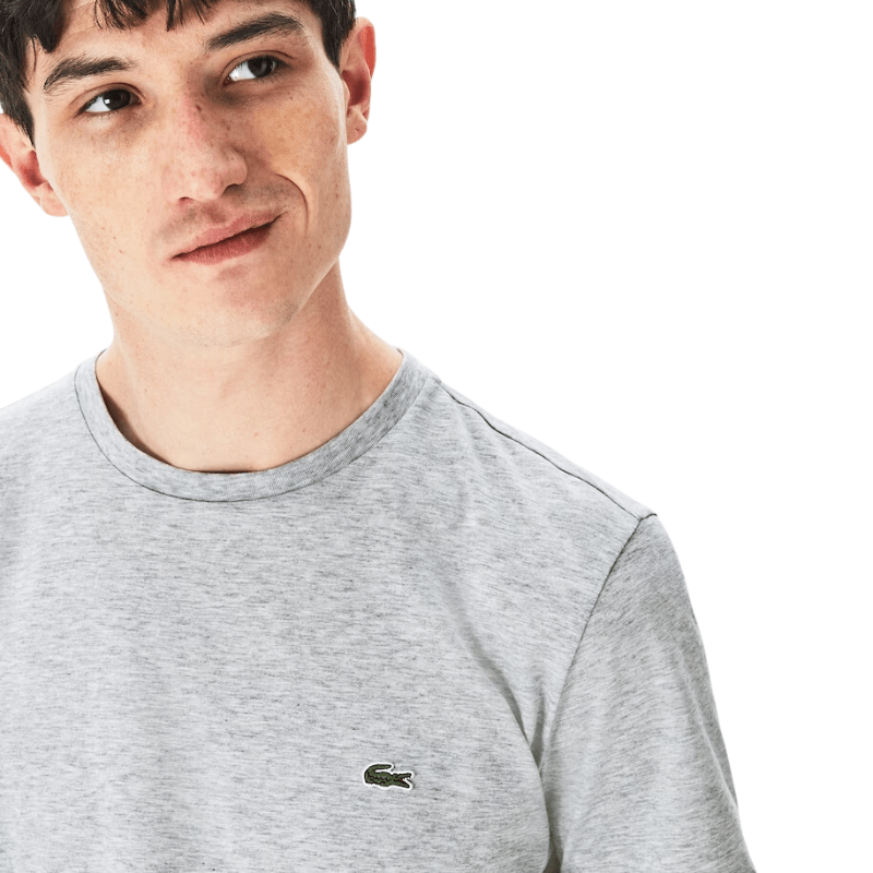 Lacoste Monochrome Cotton Pima Jersey Crew Neck T-Shirt - Men's