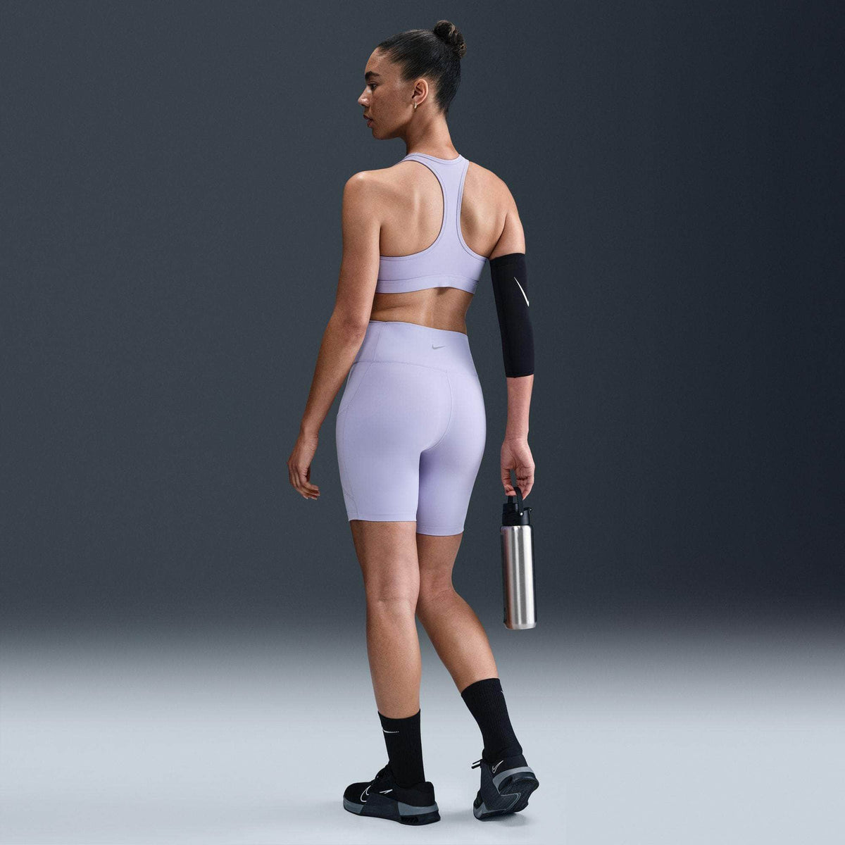 Nike One High-Waisted 8" Biker Shorts with Pockets - Women's
