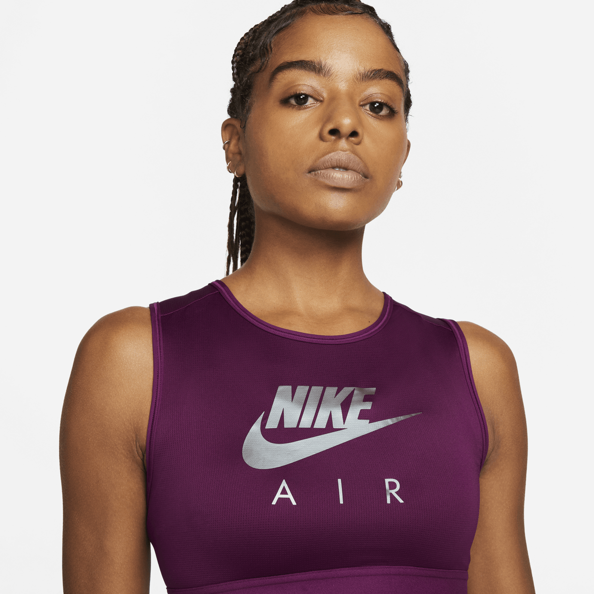Nike Air Dri-FIT Swoosh Medium-Support High-Neck Sports Bra - Women's