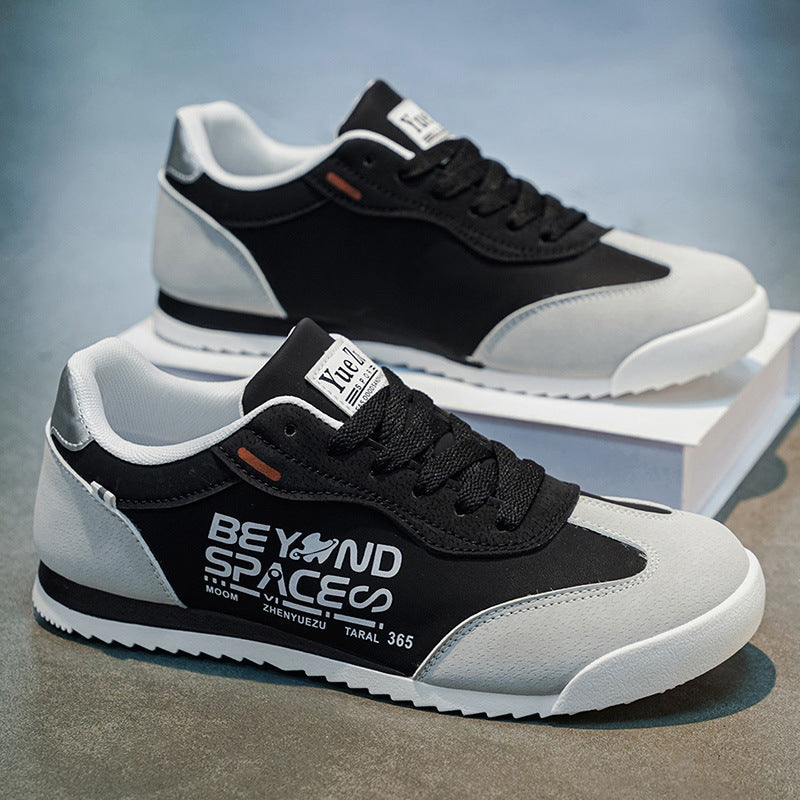 Retro Mens Casual Minimalist Flat Shoes Breathable And Lightweight