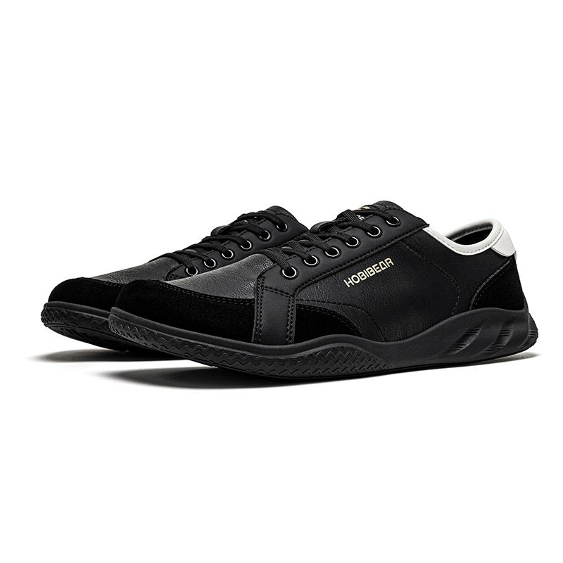 HOBIBEAR Springautumn PU Leather Wide-toe Shoes With Soft Soles