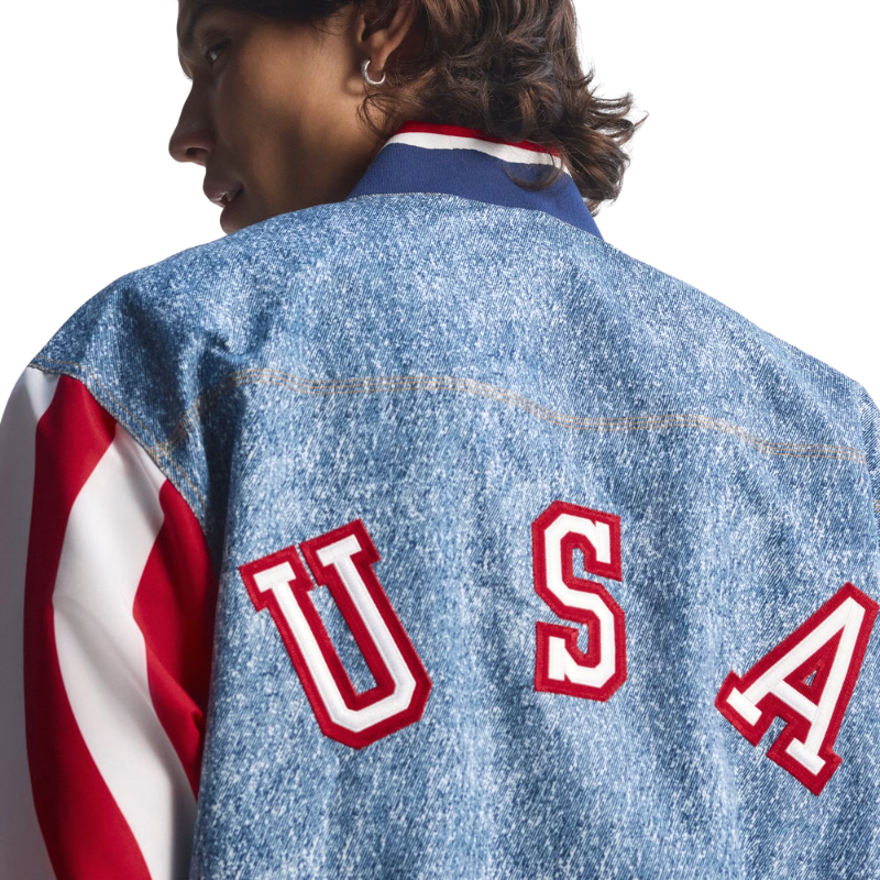 adidas Denim Graphic Track Top - Men's
