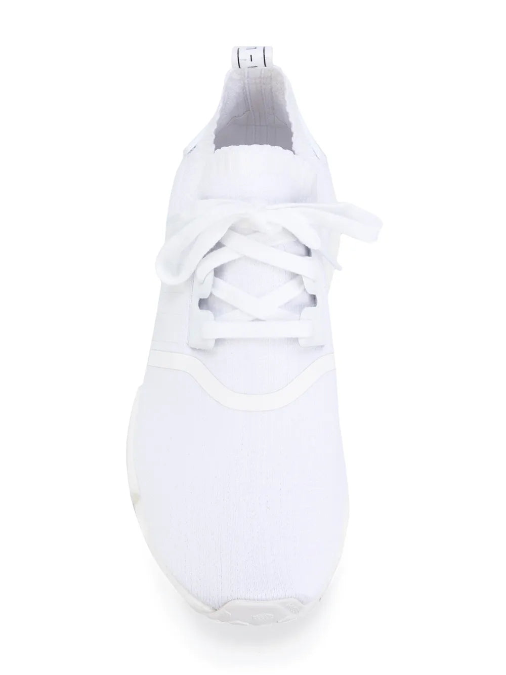Nmd_R1 Primeknit Triple White Sneakers
