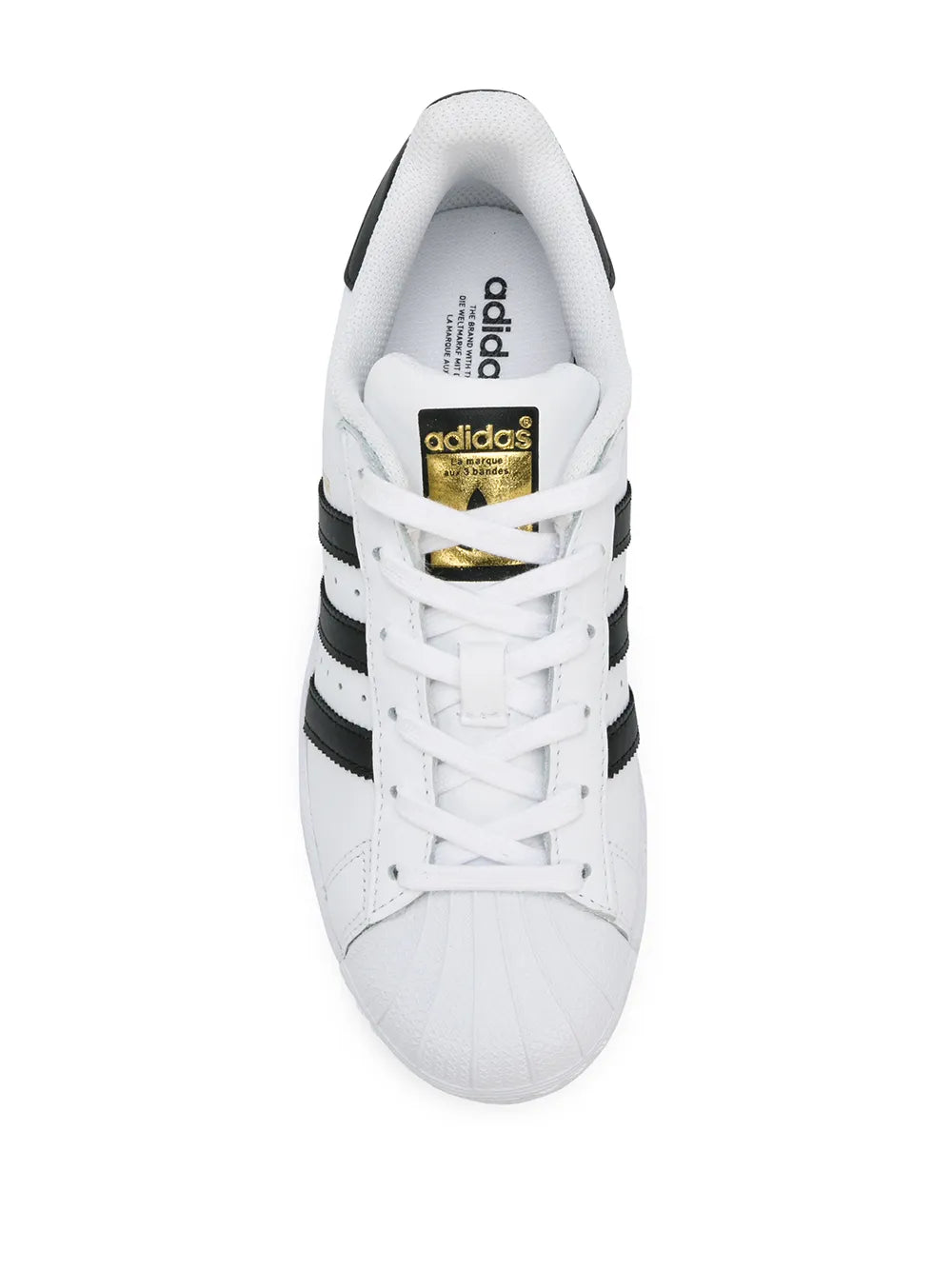 Superstar White/Black/Gold Sneakers