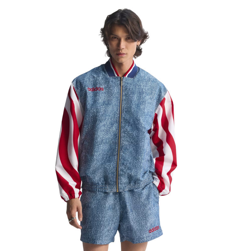 adidas Denim Graphic Track Top - Men's