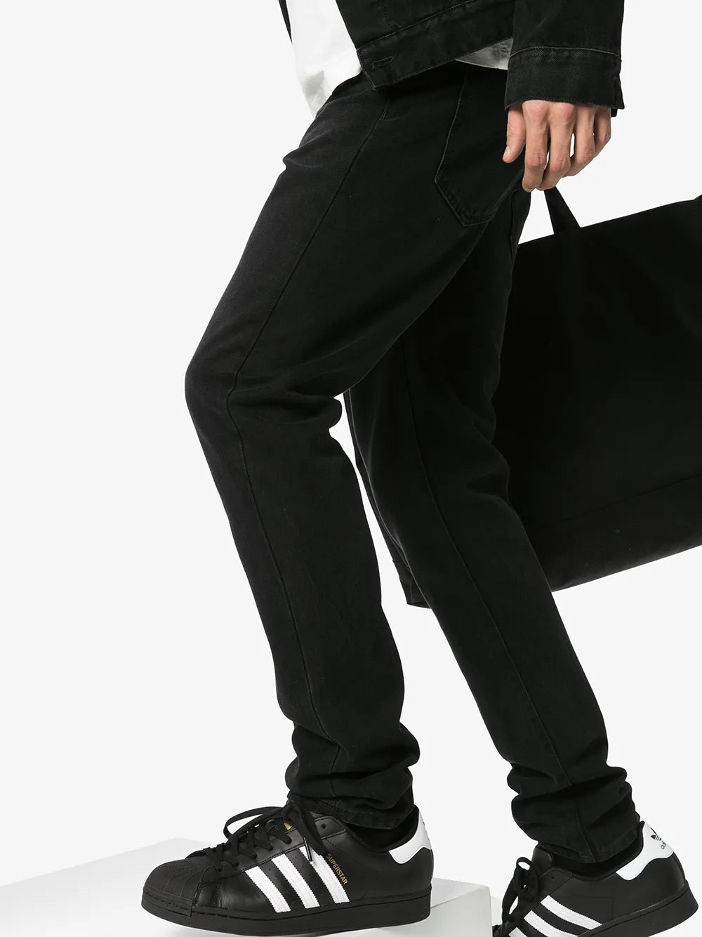 Superstar Black/White Low-Top Sneakers