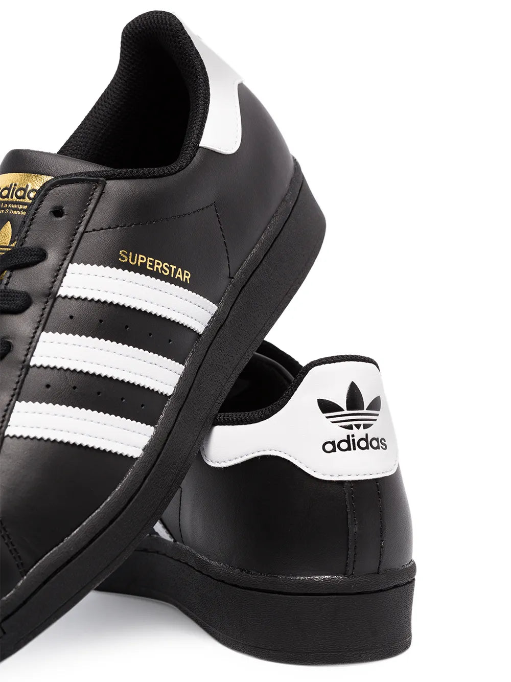 Superstar Black/White Low-Top Sneakers
