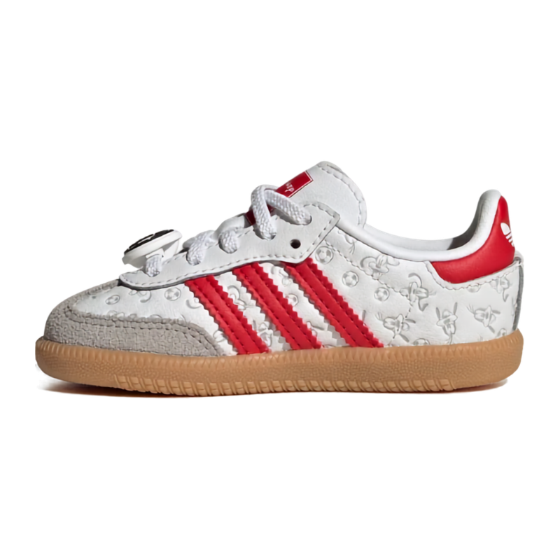 adidas Disney Samba OG Comfort Closure Elastic Lace Shoes - Toddler's