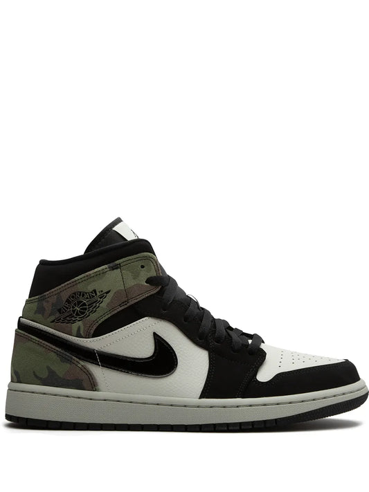 1 Mid Camo Sneakers