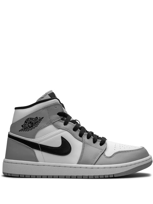 1 Mid Light Smoke Grey Sneakers