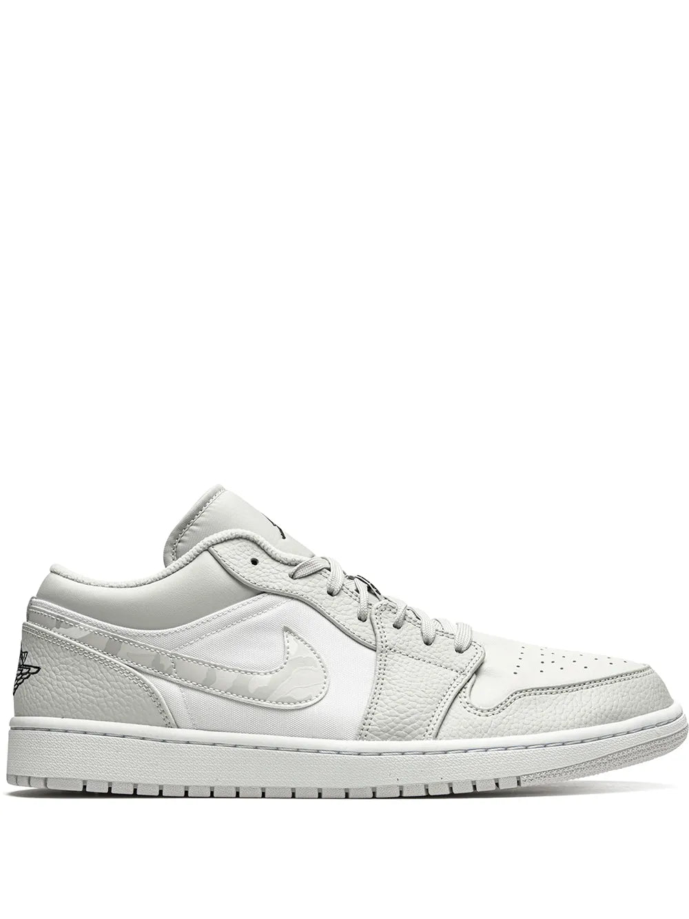 1 Low White Camo Sneakers