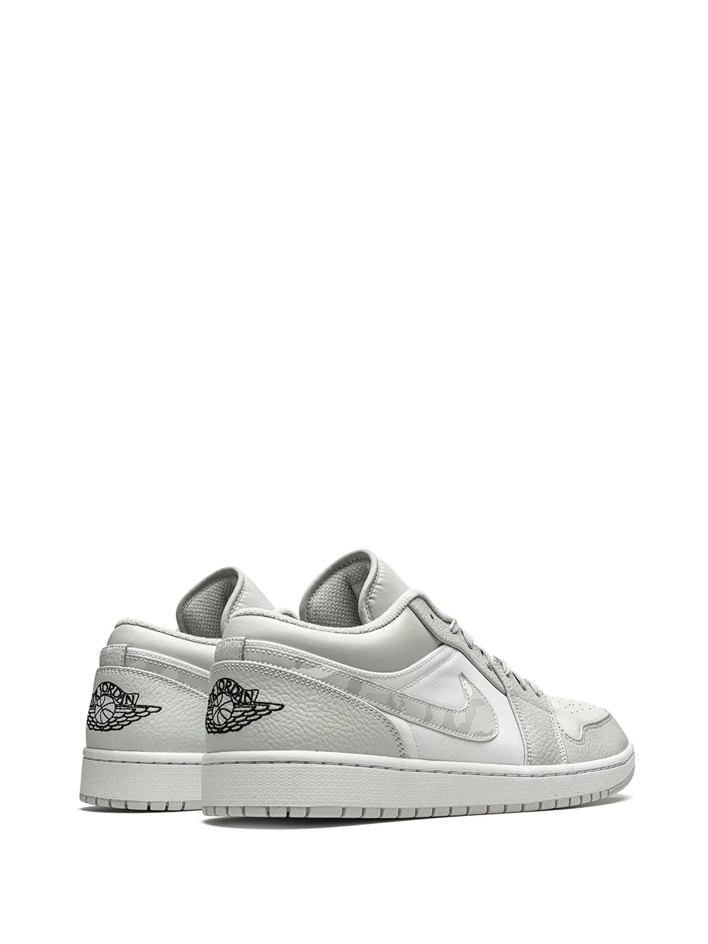 1 Low White Camo Sneakers