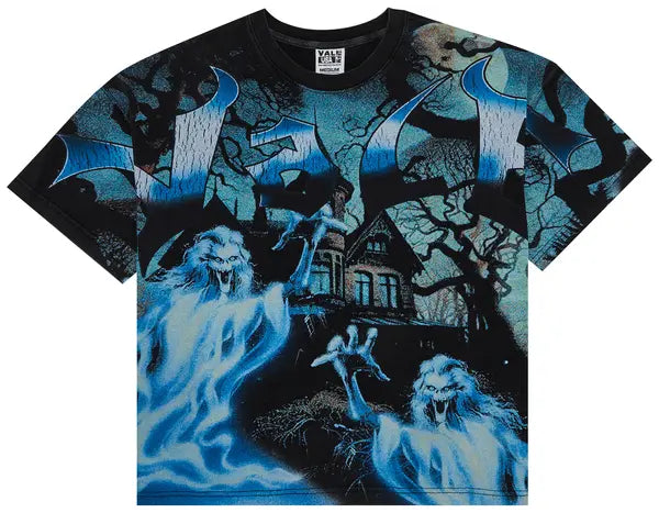 Vale Forever Casper Black & Blue Tee - Men's