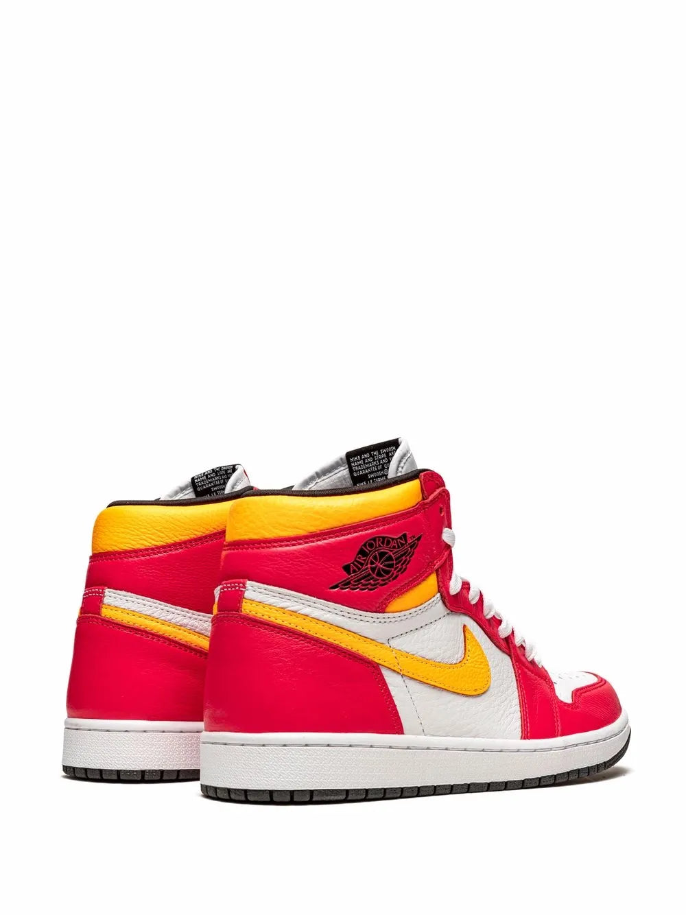 1 High Og Light Fusion Red Sneakers