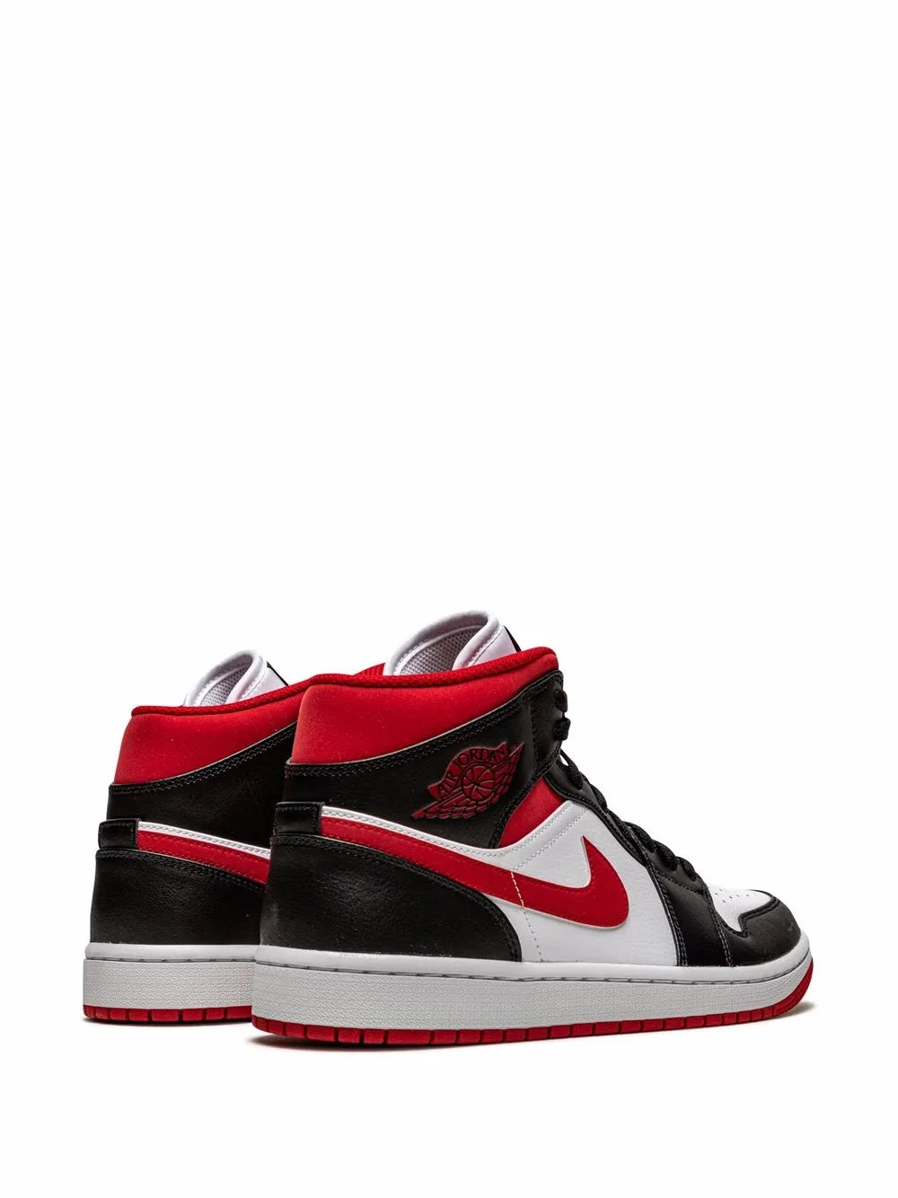 1 Mid Metallic Red Sneakers