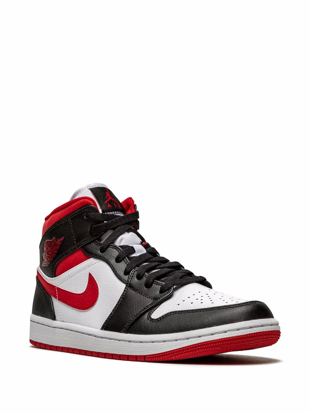 1 Mid Metallic Red Sneakers
