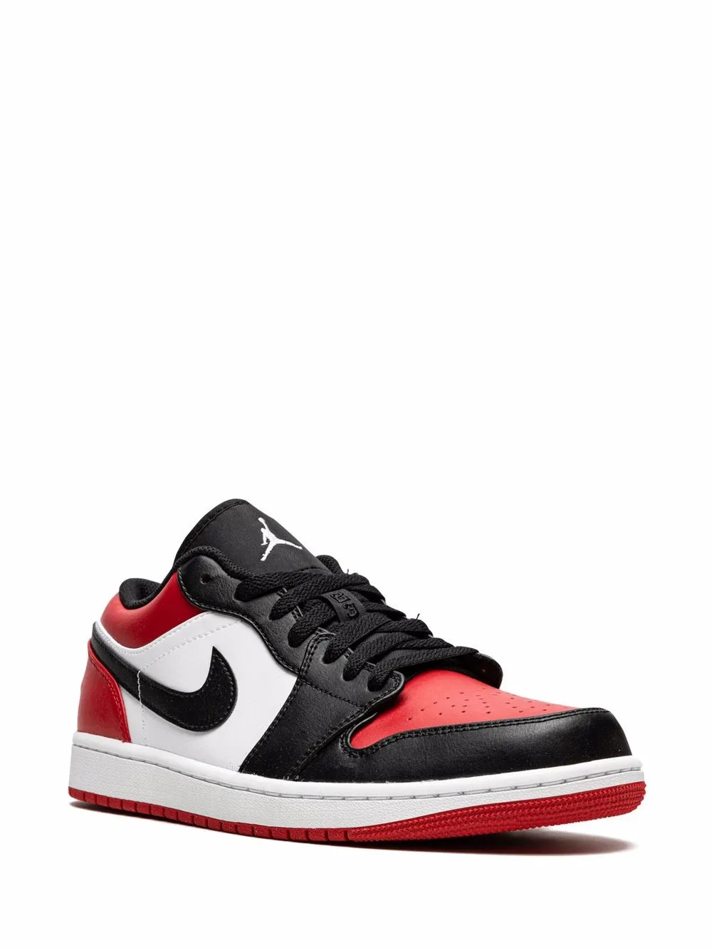 1 Low Bred Toe Sneakers