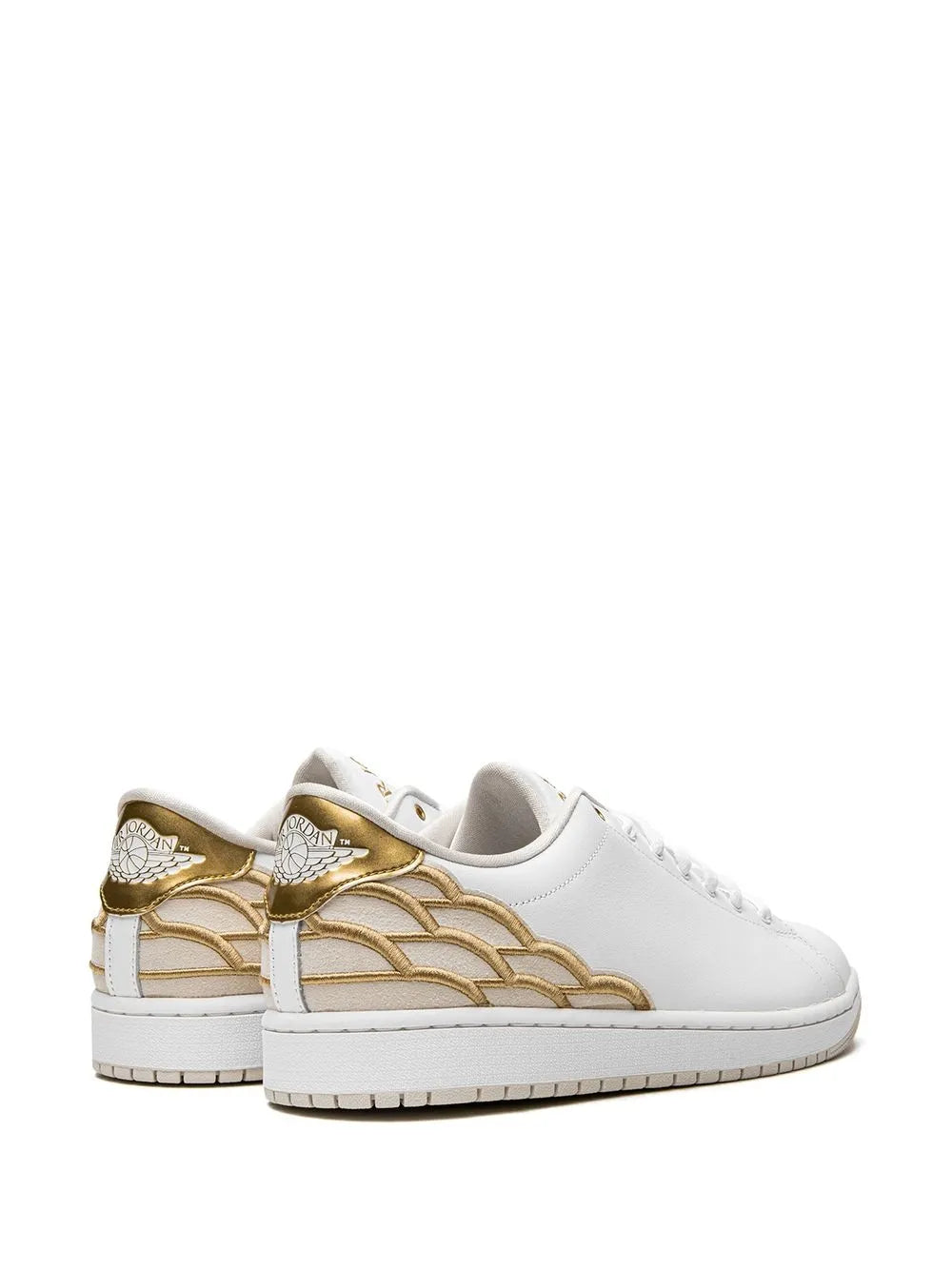 1 Centre Court White/Metallic Gold/Light Ore Sneakers