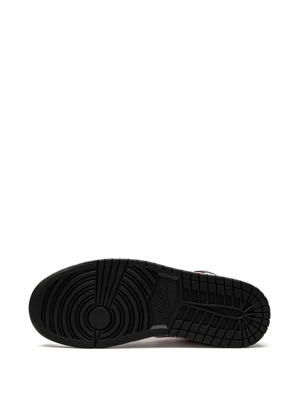 1 Mid Bred Toe Sneakers