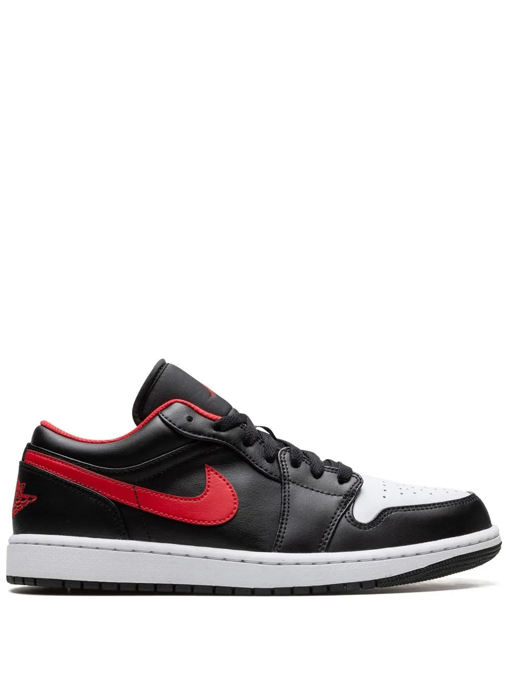 1 Low White Toe Sneakers