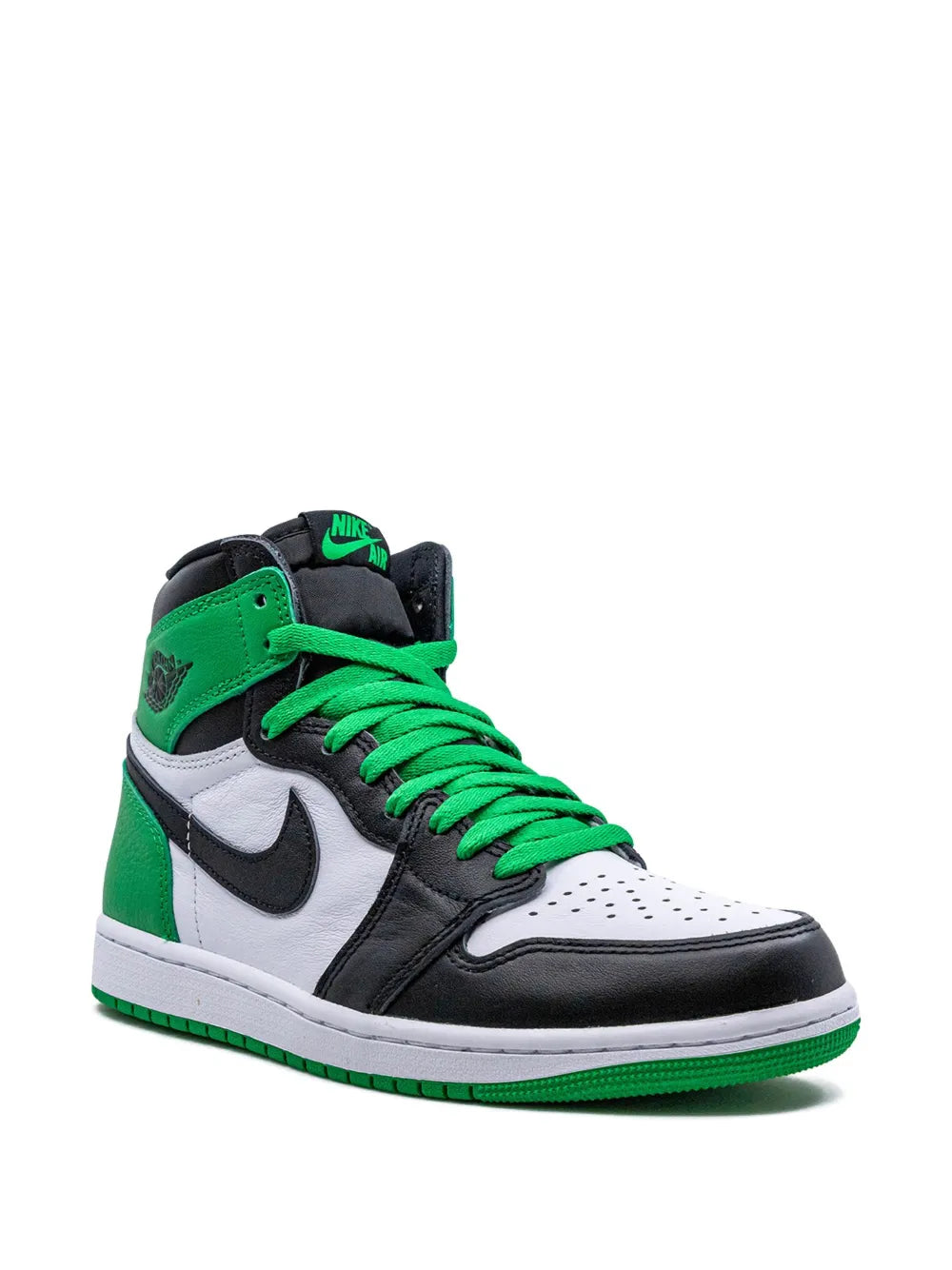1 High Lucky Green Sneakers
