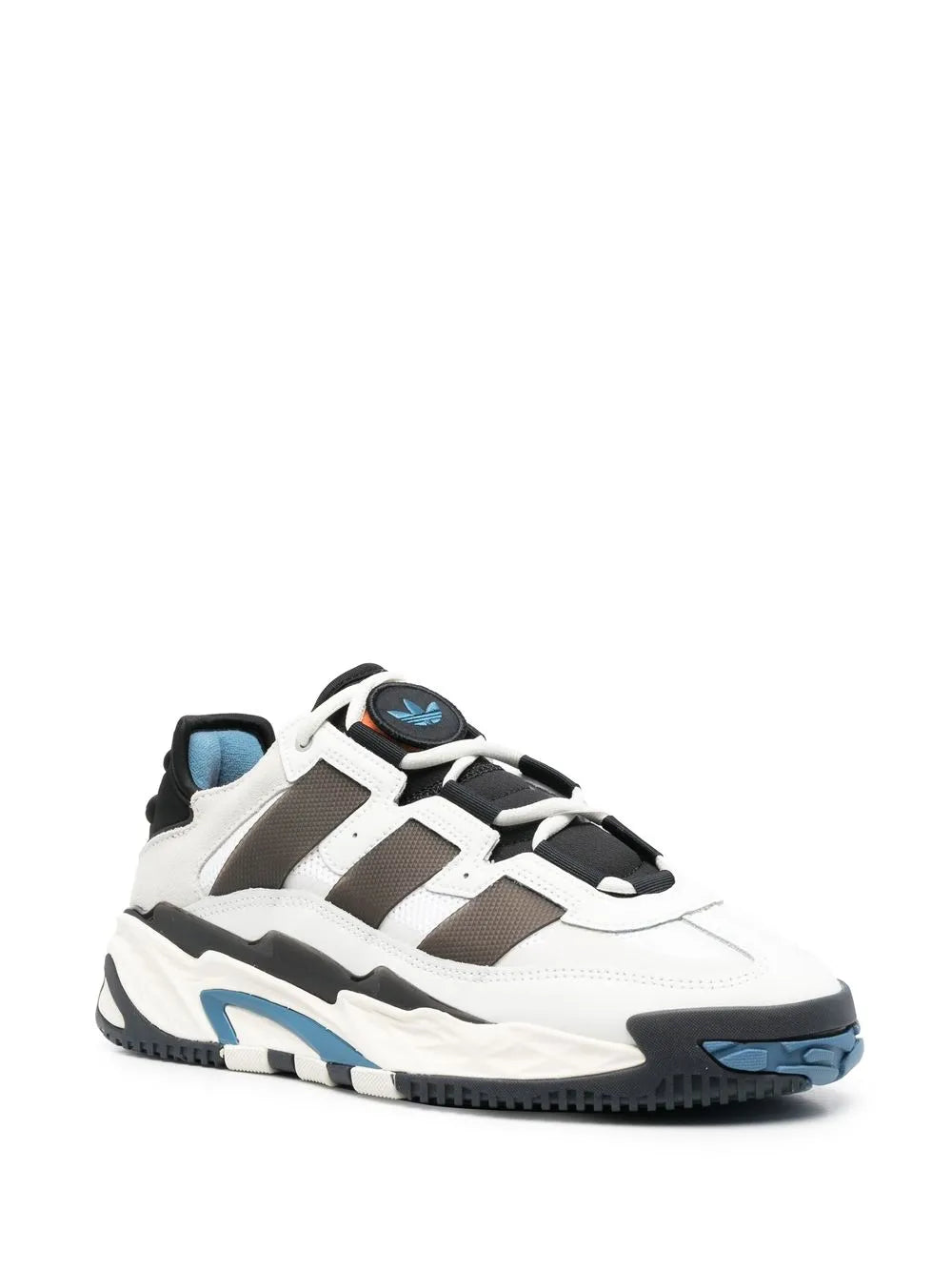 Panelled-Design Low-Top Sneakers