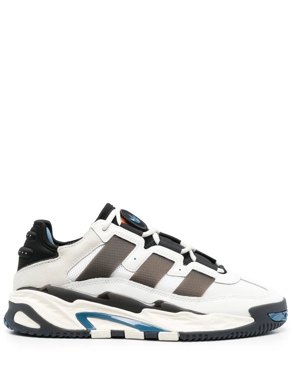 Panelled-Design Low-Top Sneakers