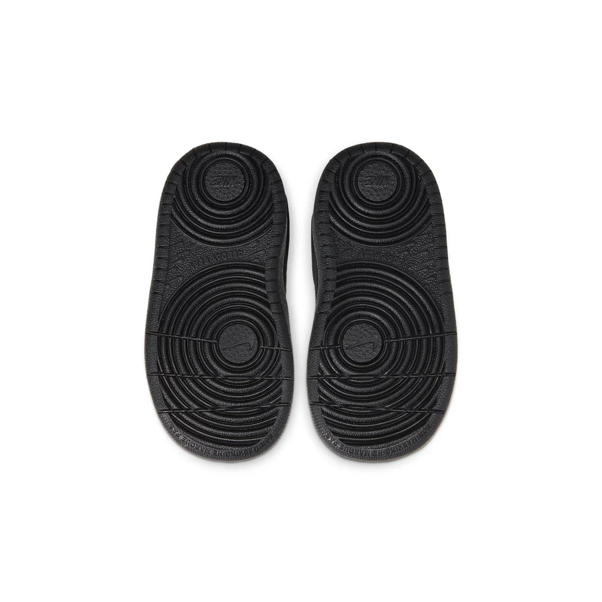 Nike Court Borough Mid 2 'Triple Black' - Toddler